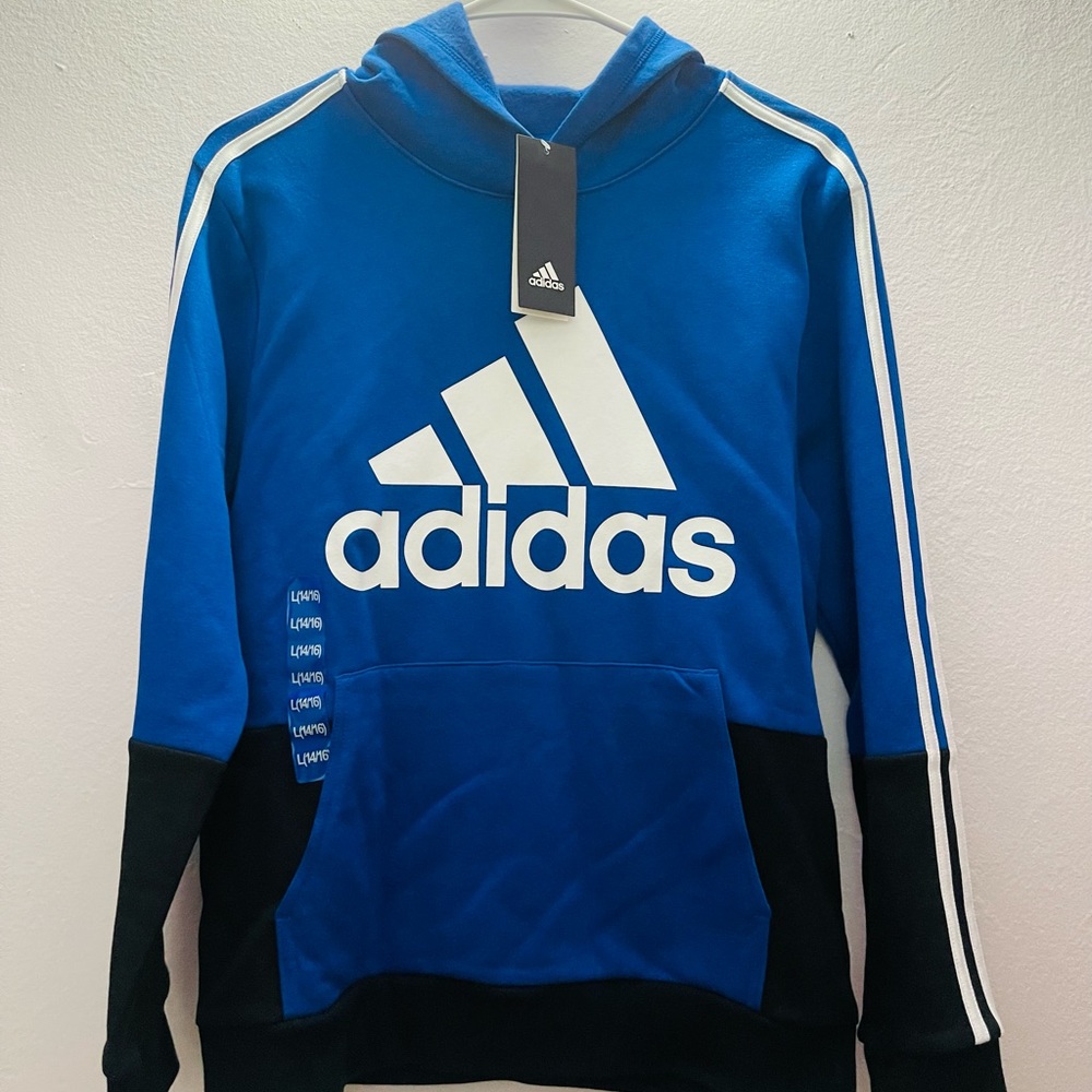 Boy’s Adidas Blue Jacket Size L